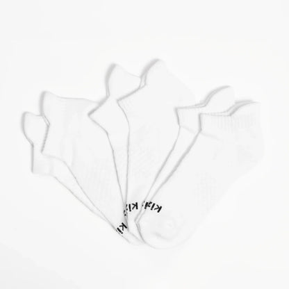 Kizik Ankle Socks - White - 3 Pack